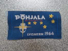 Pohjala Laagrijuhis Lygnern 1964 eesti skautlike noorte rootsis 5. suurlaager 18.-27. Juulini 1964 Havilahel ja Koitjärvel -eestiläisaustaisten partiolaisten