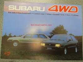 Subaru 4WD Combi-Coupé, Sedan, Farmari, 2-ov., 4-ov., 1.8 bensiini -myyntiesite