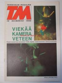 Tekniikan Maailma 1966 nr 12, sis. mm. seur. artikkelit / kuvat / mainokset; Auto ja avioliitto, Kesämökin passipoliisi - eli hälytyslaite luvattomien