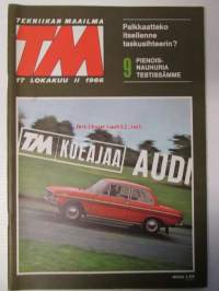 Tekniikan Maailma 1966 nr 17 sis. mm. seur. artikkelit / kuvat / mainokset; Farnborough 1966 ja Englannin lentokoneteollisuus Beagle Basset CC Mk 1 - Piaggio ja