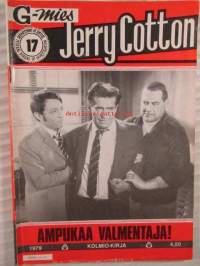 Jerry Cotton 1979 nr 17 Ampukaa valmentaja!