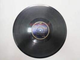 Columbia 16168 Jahrlin uusi kvintetti Havaijilaisen kitaran kera - Päivänpaiste / Syysaamuna -savikiekkoäänilevy, 78 rpm