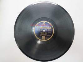Columbia 16002 Hannes Saari - Juomarin laulu / Lontoon Jenny -savikiekkoäänilevy, 78 rpm