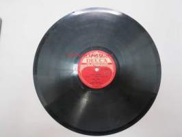 Decca SD 5066 Eero Väre - Kohtaus kujassa / Tapaaminen -savikiekkoäänilevy, 78 rpm