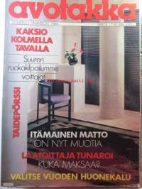 Avotakka 1984 nr 1, Helena ja Ossi Tihulan koti, katso sisällysluettelo kuvasta.