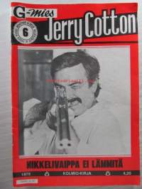 Jerry Cotton 1979 nr 6 Nikkelivaippa ei lämmitä