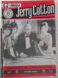 Jerry Cotton 1977 nr 8 - Kalkkarokäärme ja norsunluukuula