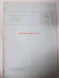 Mercedes-Benz Koulutusohjelma moottoreista OM 402, OM 403 - Vihkossa ote korjaamokäsikirjasta, katso kuvista sisältö tarkemmin