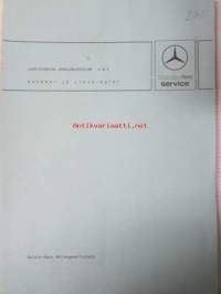 Mercedes-Benz Lukkiutumaton jarrujärjestelmä ABS Kuorma- ja linja-autot, katso kuvista sisältö tarkemmin