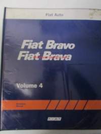 Fiat Brava, Bravo Workshop Manual Volume 4 - korjaamokäsikirja