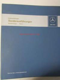 Mercedes-Benz Sonderausführungen Nutzfahrzeuge Band 1 - huoltotiedotteita