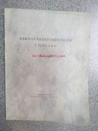 Barnavårdsföreningen i Finland 1893-1933
