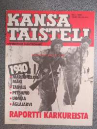 Kansa Taisteli 1986 nr 1, sis. mm. seur. artikkelit / kuvat; Eero Eräsaari - Raportti jatkosodan karkureista osa I, Erland Pöri - Sain tulikasteeni