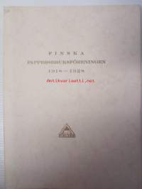 Finska Pappersbruksföreningen 1918-1928