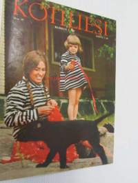 Kotiliesi 1967 nr 15 Elokuu 1967 ajankuvaa, Suomeen kuin ulkomaille - Visavuori, Purnu ja Kalela, vietin lomani Pesarossa (Marja-Liisa Huttunen ja Aune Jokilehto),