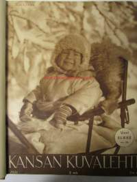 Kansan Kuvalehti 1931 osa I-II nr 1-52 -sidottu vuosikerta