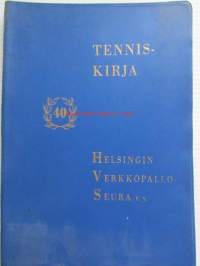 Tenniskirja Helsingin Verkkopalloseura 40 vuotta