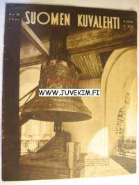 Suomen Kuvalehti 1941 nr 39, kansikuvassa Valamo, Suomen kenttäpiispa Björklund, Olavi Paavolainen:Karjalainen maisema 1941