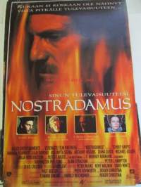 Sinun tulevaisuuteesi Nostradamus pääosissa Tcheky Karyo, Rutger Hauer, F. Murray Abraham, Amanda Plummer, ohjaus Roger Christian -elokuvajuliste