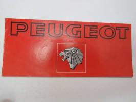 Peugeot 104, 304, 504, 604 1977 -myyntiesite