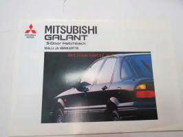 Mitsubishi Lancer 5-Door Hatchback Malli- ja värikartta -myyntiesite