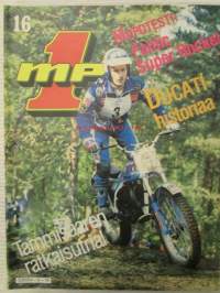MP 1 lehti 1982 nr 16 -Moottoripyörälehti, katso sisältö kuvista tarkemmin.