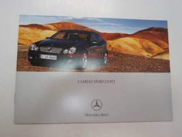 Mercedes-Benz - C-sarjan Sportcoupét -myyntiesite -brochure