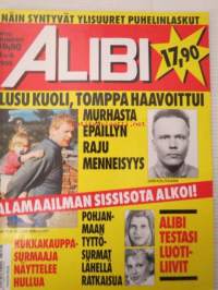 Alibi 1995 nr 6, sis. mm. artikkelit / kuvat / mainokset; 