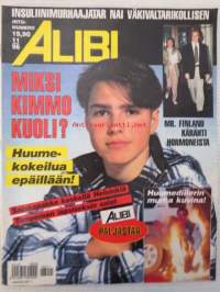 Alibi 1996 nr 11, sis. mm. artikkelit / kuvat / mainokset; Keijo Kivelä, Kim Löfgren, Markku Hiltunen, Timo Helin, Aulis Hinkkuri, Kari Natunen, Vesa Laukkanen,