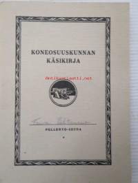 Koneosuuskunnan käsikirja