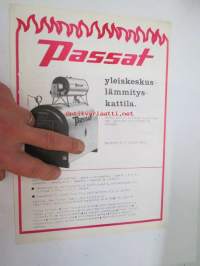 Passat yleiskeskuslämmityskattila -myyntiesite