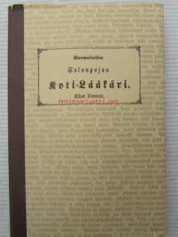 Suomalaisen Talonpojan Koti-Lääkäri - 4. korjaamaton laitos, näköispainos 1981