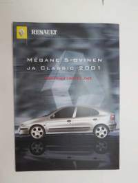 Renault Mégane 5-ovinen ja Clasic 2001 -myyntiesite
