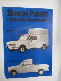 Chrysler Simca 1100 Van, Pick-up -myyntiesite