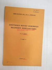 Uitettavien puitten kuoriminen kalavesien suojeluskeinona -eripainos