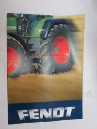 Fendt Vario 2000 traktori -myyntiesite / tractor brochure