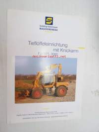 Schilling-Ostermeyer Maschinenbau - Tieflöffeleinrichtung mit Knickarm für MPL 2000 -myyntiesite / brochure