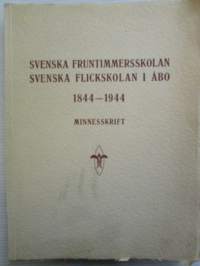 Svenska fruntimmersskolan - Svenska flickskolan i Åbo 1844-1944 Minnesskrift