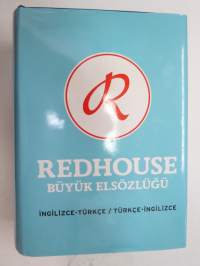 Ingilizce-türkce / türkce-ingilizce - Redhouse - büyük elsözlügü -englanti-turkki / turkki-englanti sanakirja -dictionary english-turkish