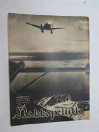Hakkapeliitta 1944 nr 4, sis. mm. seur. artikkelit / kuvat / mainokset; Kansikuva