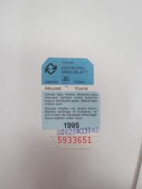 HKL/HST Helsinki 1101/95 Kertalippu - Enkelbilljett nr 5933651 Aikuiset/Vuxna - matkalippu / travel ticket