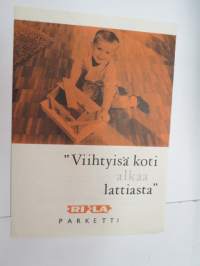 RI-LA parketti -myyntiesite / brochure