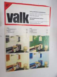 Wintermix Valk-puolikiiltävä sisäalkydimaali - Kimmo kiiltävä sisä- ja ulkoalkydimaali -maaliesite ja värikartta / paint brochure & colour chart