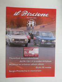 il Biscione 2012 nr 3 - Club Alfa Romeo Finland ry -jäsenlehti -car club membership magazine