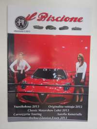 il Biscione 2013 nr 2 - Club Alfa Romeo Finland ry -jäsenlehti -car club membership magazine