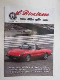 il Biscione 2014 nr 1 - Club Alfa Romeo Finland ry -jäsenlehti -car club membership magazine