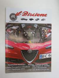 il Biscione 2016 nr 3 - Club Alfa Romeo Finland ry -jäsenlehti -car club membership magazine