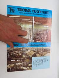 Trional tuotteet / Trio-Antti sikalakalusteet -myyyntiesite / brochure