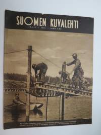 Suomen Kuvalehti 1941 nr 35, ilmestynyt 12.7.1941, 
Mannerheim-ristin ritarit Talvela - Lagus - Rättö esittelyssä