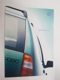 Volkswagen Polo Variant 1998 -myyntiesite / brochure, in finnish